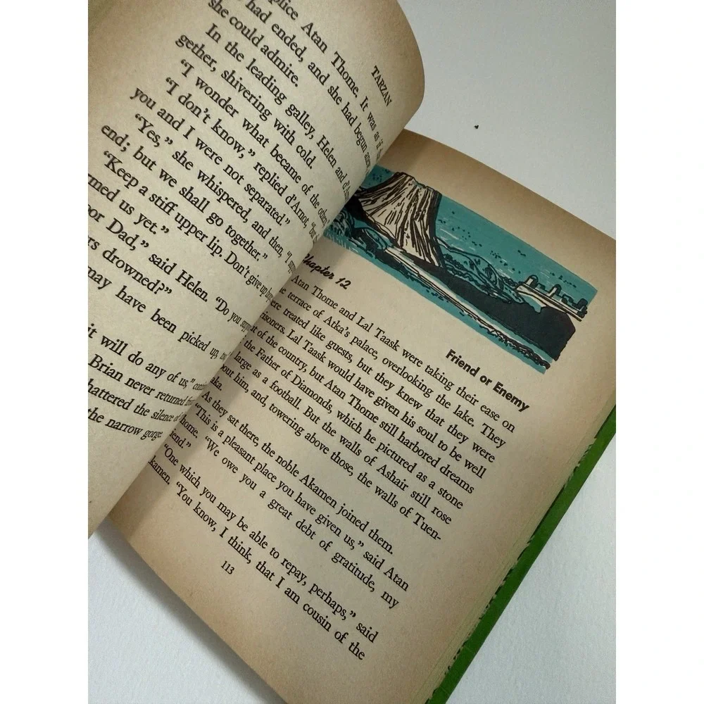 TARZAN AND THE FORBIDDEN CITY Edgar Rice Burroughs (1954) Whitman hardcover READ